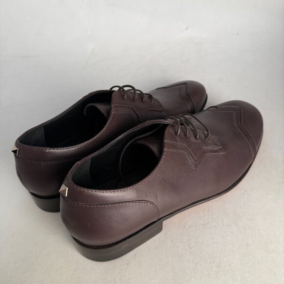 Valentino Garavani  Men\'s Brown Star Oxford - EU size 42, US size 9 main image 4